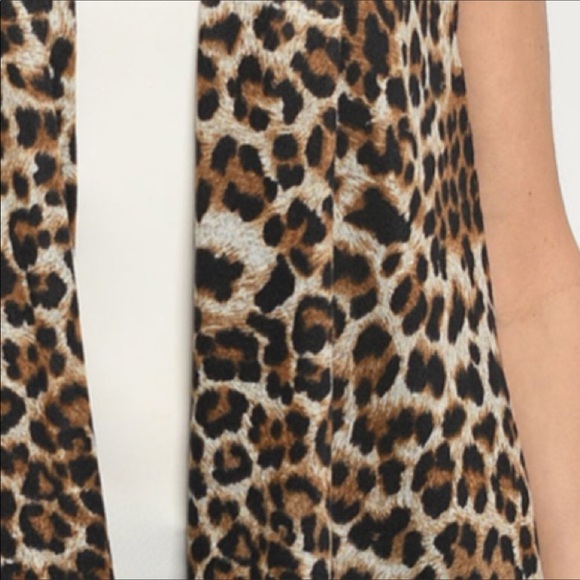 LAST ONE 💋Leopard Print Cardigan Vest - Picture 4 of 4